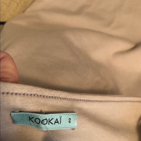 BNWT Kookai Chic Skirt taupe size 2 (AUS) - Picture 5 of 6